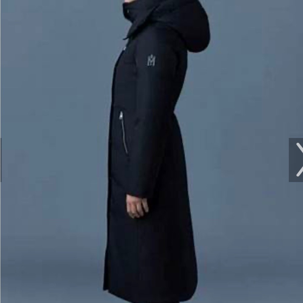 Mackage Black Hooded Coat